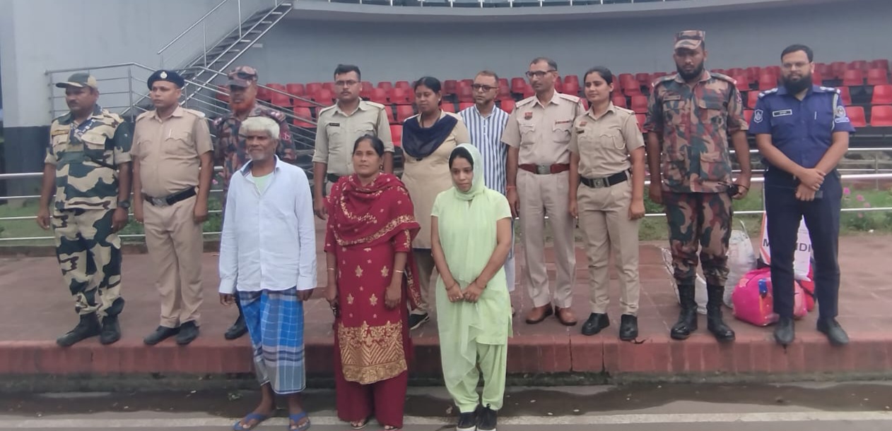 ভারতে কারাভোগ শেষে দেশে ফিরলেন ৩ বাংলাদেশি