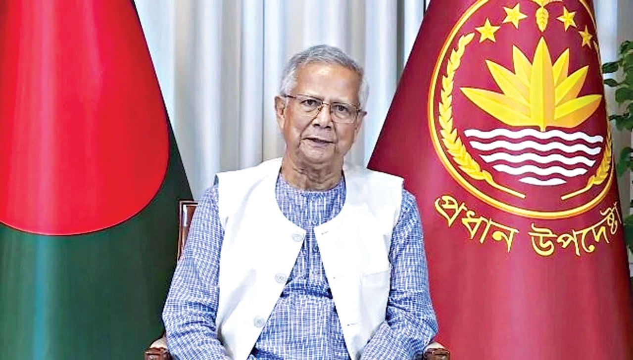 সবাইকে জুলাই সনদ সইয়ের ঐতিহাসিক মুহূর্তের অংশ হওয়ার আহ্বান প্রধান উপদেষ্টার