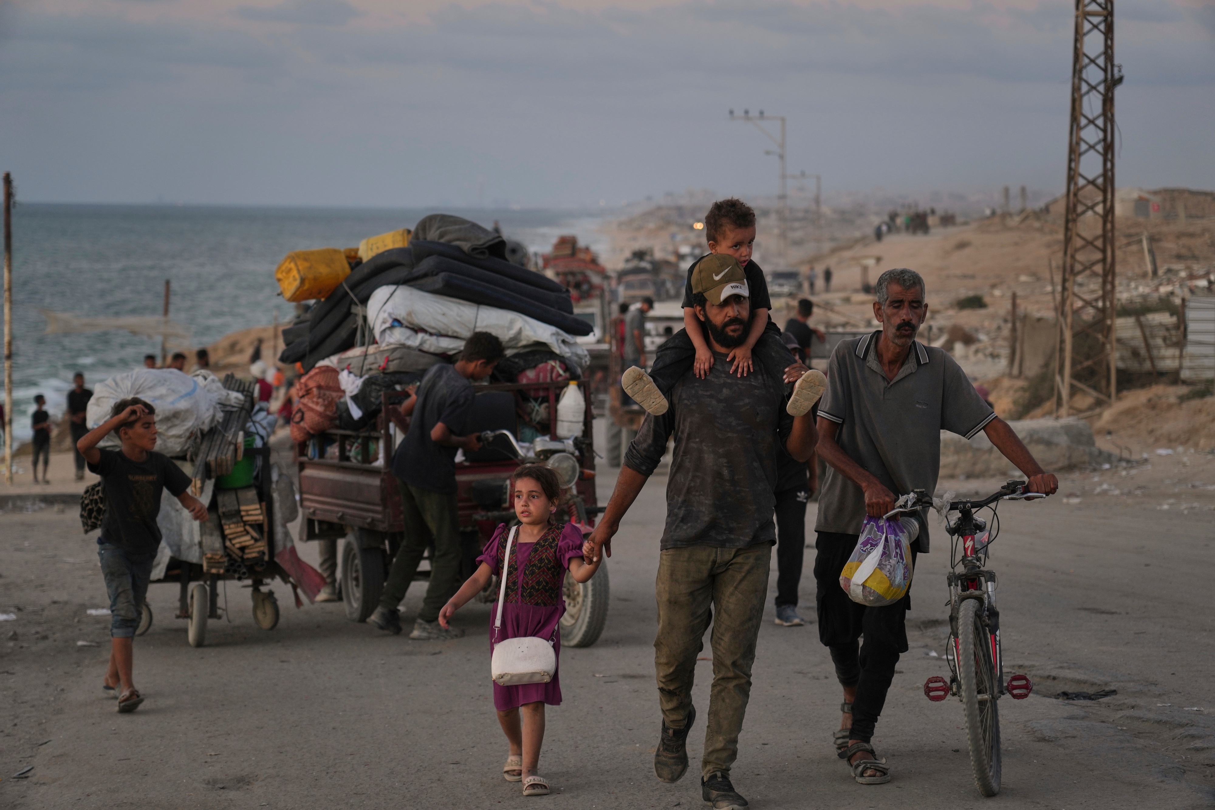 Aid groups call for stronger efforts to stop Israel's Gaza City offensive as Israel presses forward