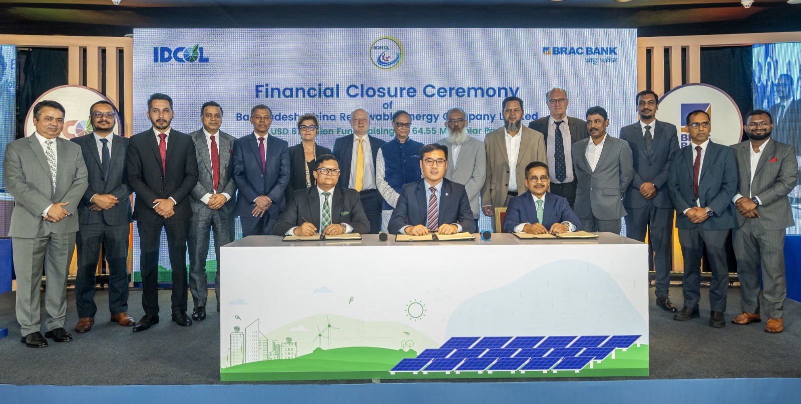 BRAC Bank, IDCOL fund 64.55 MW solar project