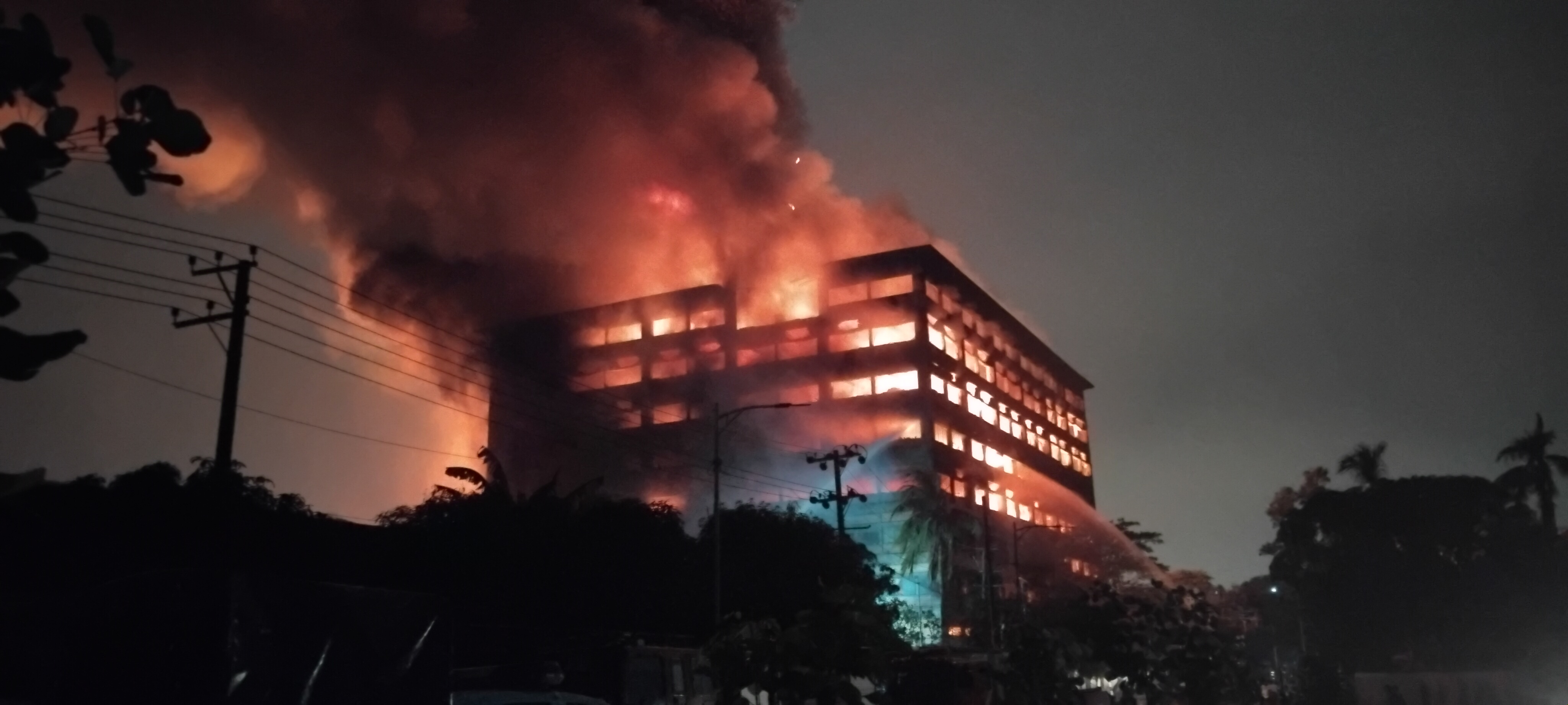 CEPZ factory fire brought under control after 17 hours