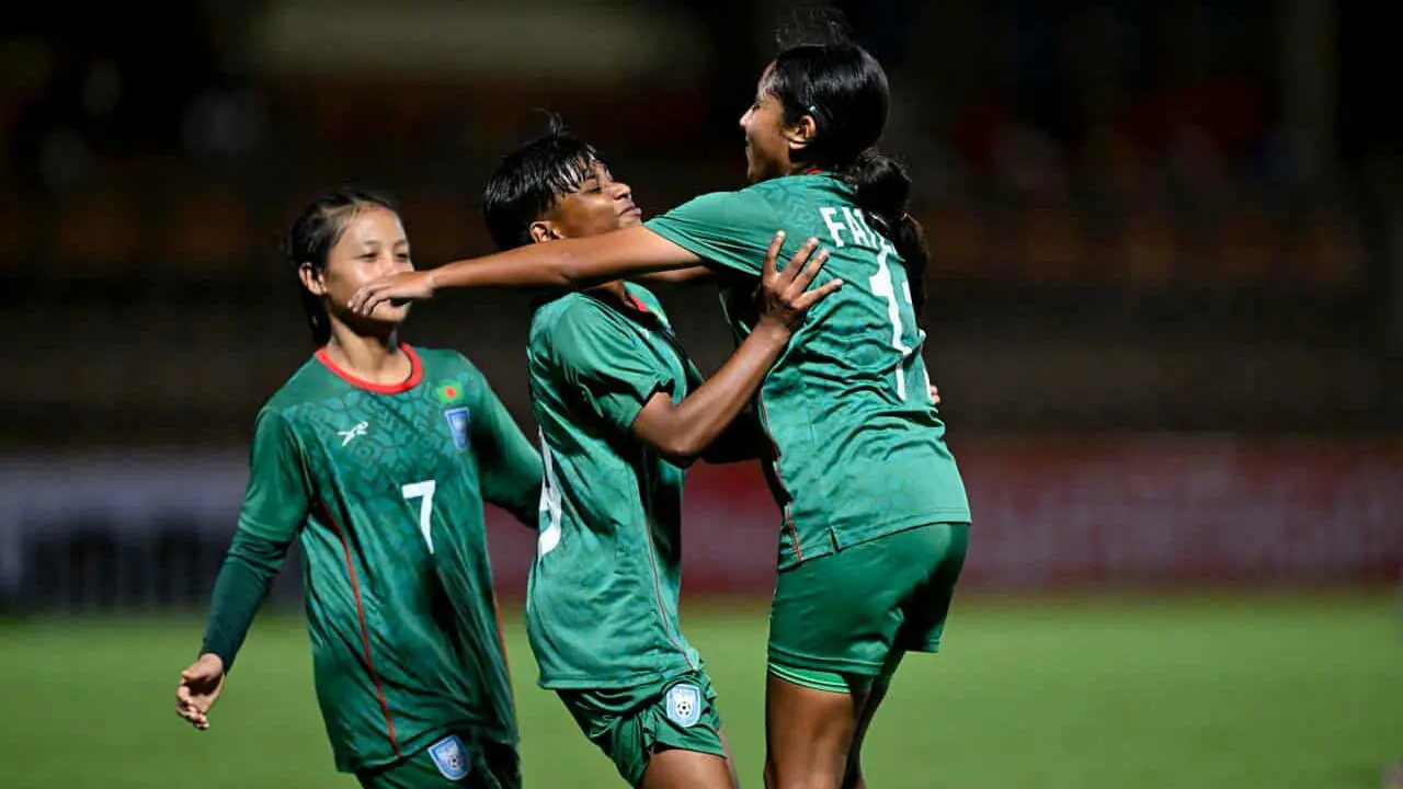 Bangladesh beat Bhutan to open SAFF U-17 women’s campaign