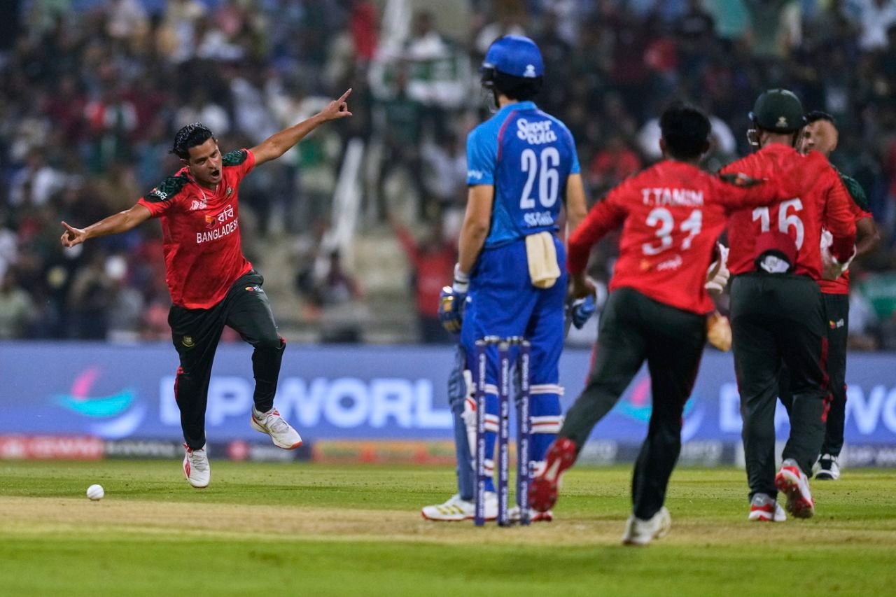 Bangladesh edge Afghanistan in nervy finish to stay alive in Asia Cup