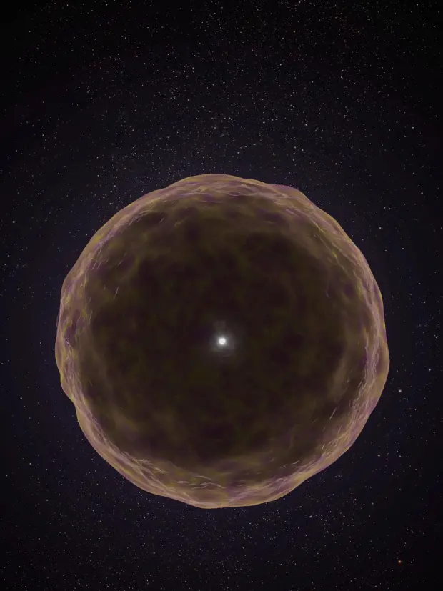 Scientists get a rare peek inside of an exploding star
