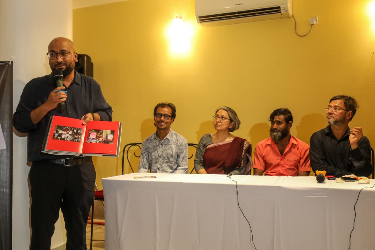 Jibon Ahmed's photographic publication ‘Witness to the Uprising’ launched at AFD