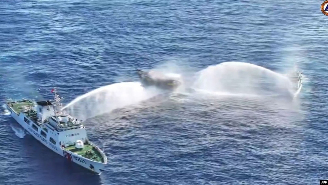 Philippines reports 3 fishermen injured in Chinese coast guard action near disputed shoal